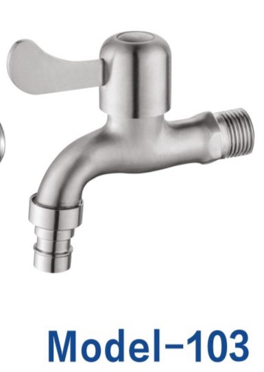 Sawa 103 Stainless Wall-Mount Tap