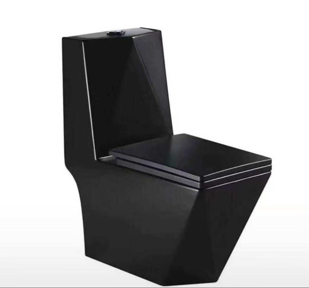 Diamond Toilet-Black