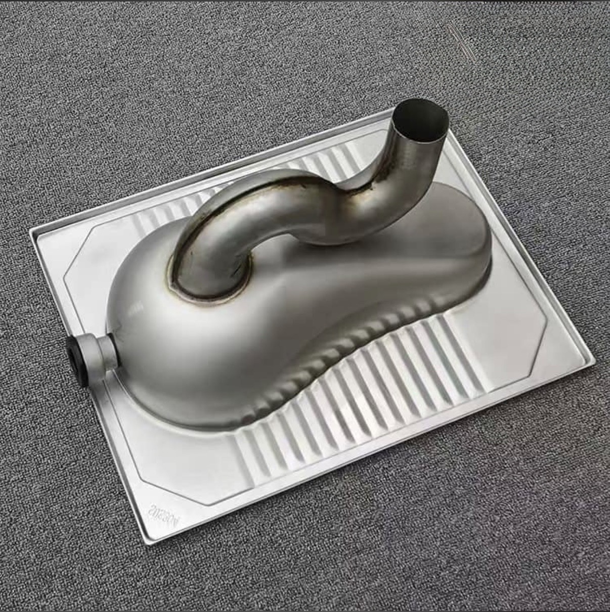 Stainless Steel Squat Toilet S-Trap