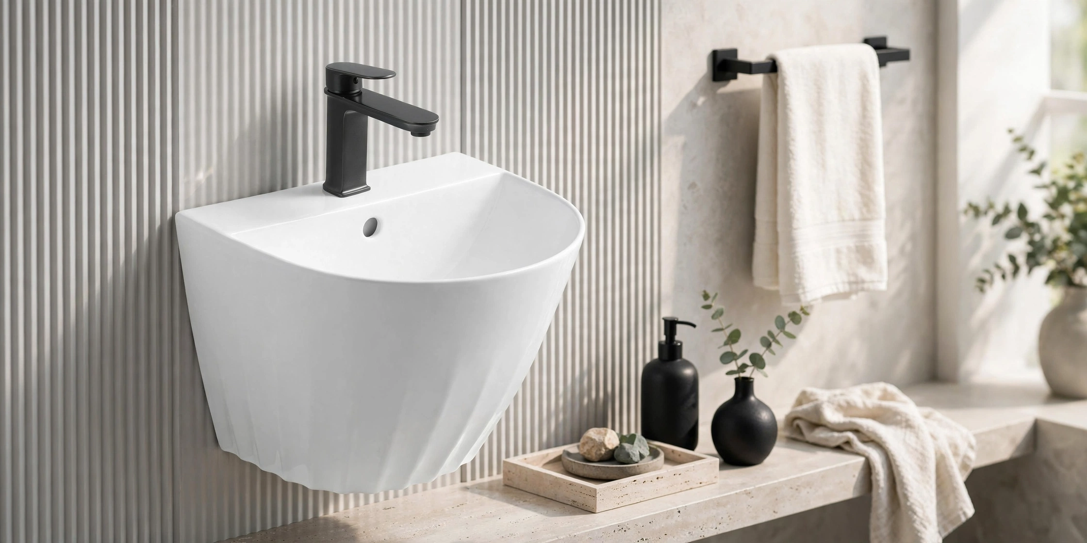 Wall Mount Wash Hand Basin